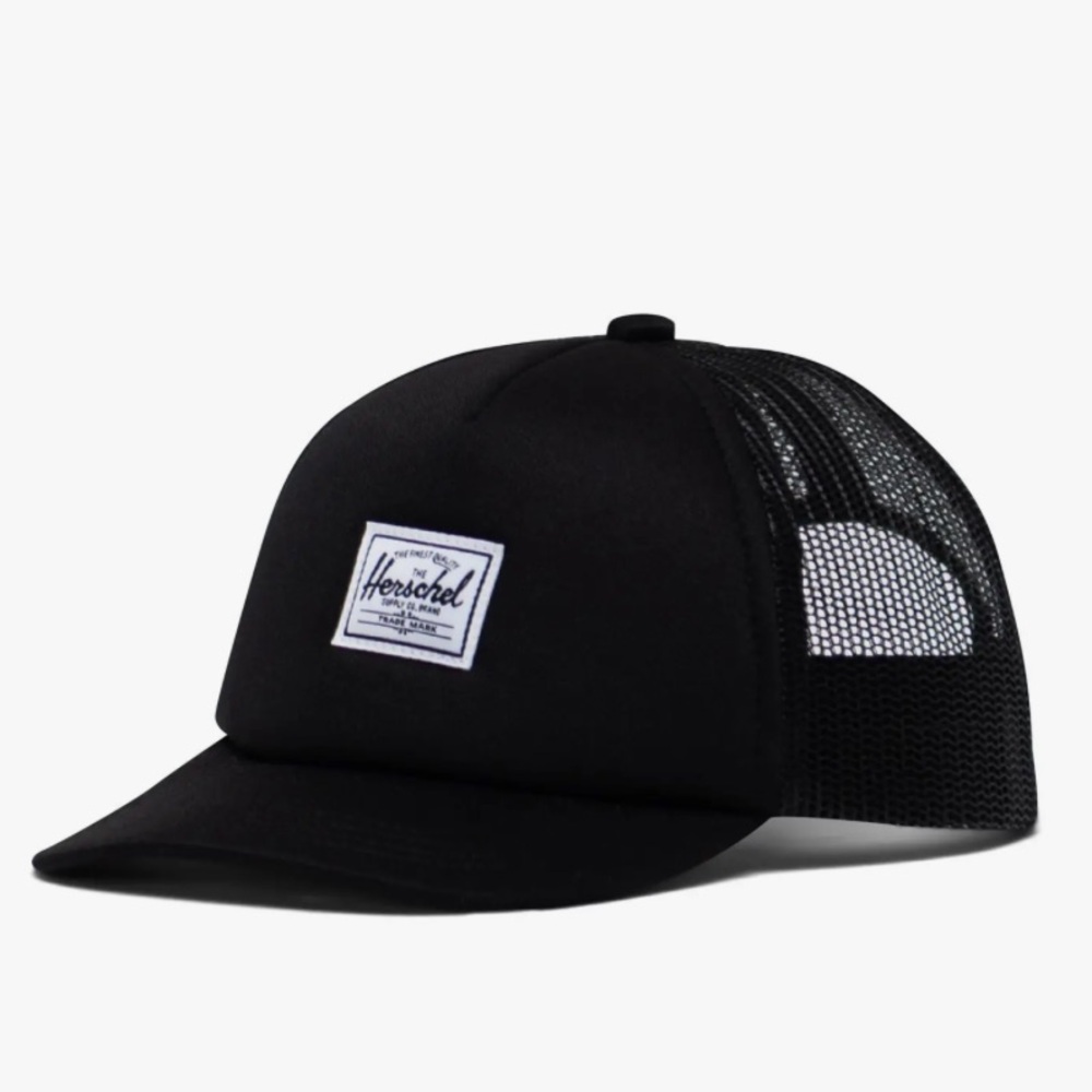 Herschel Supply Company Kids Black Trucker Cap